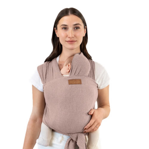 Waffle Knit Wrap - Sandstone