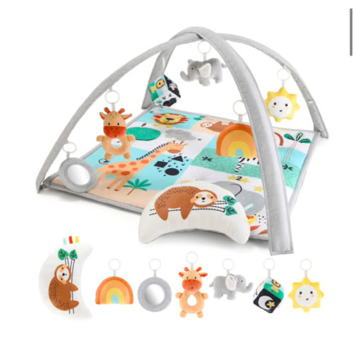 Safari 7-in-1 Baby Activity Gym and Playmat