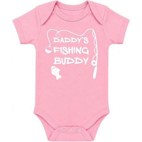 CBTwear Daddy's Fishing Buddy Funny Baby Bodysuit Infant Outfit