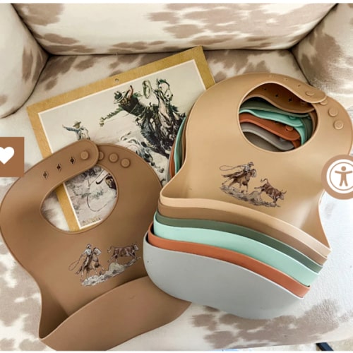 Cody Roper Silicone Bib: Durable and Easy to Clean – theFRINGEDpineapple
