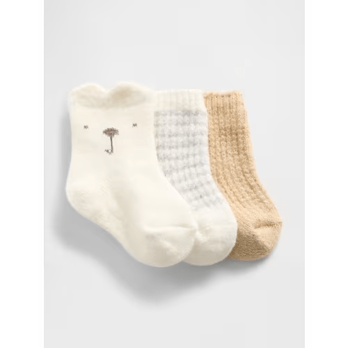 Baby CashSoft Crew Socks (3-Pack) | Gap