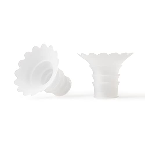 Willow Breast Pump Sizing Insert - 21mm - Flange Inserts, Improves Fit and Comfort for Breast Pumping Moms, Fits in 24mm Willow Breast Pump Flange - 2ct