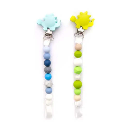 Primo Passi - Silicone Baby Pacifier Holder Clip Boy