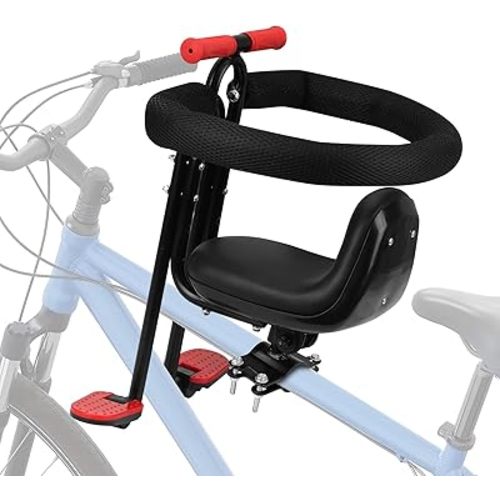 Kid's Bike seat Front Child Carrier Bike Chair for Bicycle Kids seat for Children 2~4 Years,Weight 55 lbs