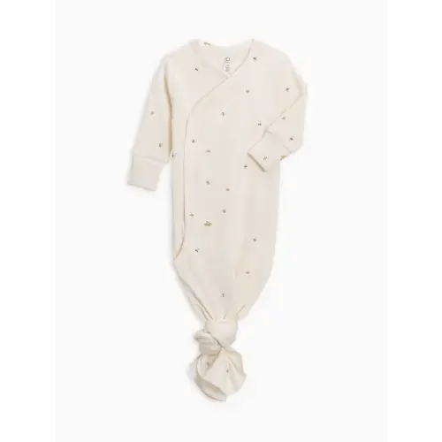 Indy Kimono Gown | Bee / Pewter