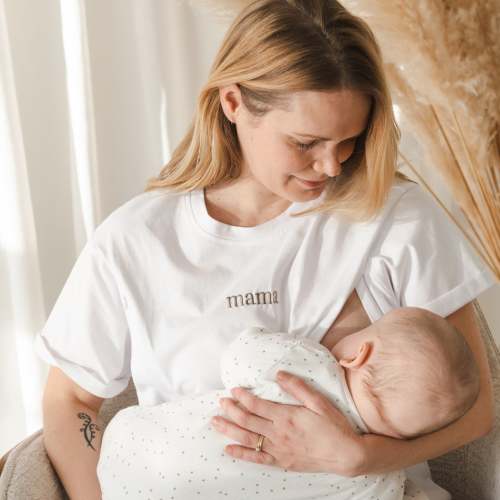Mama Organic Cotton Nursing Tee