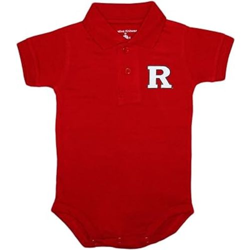 Rutgers Newborn Polo Bodysuit