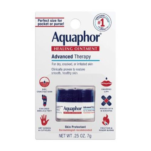 Aquaphor Healing Ointment Skin Protectant Advanced Therapy Moisturizer for Dry and Cracked Skin Unscented - .25oz