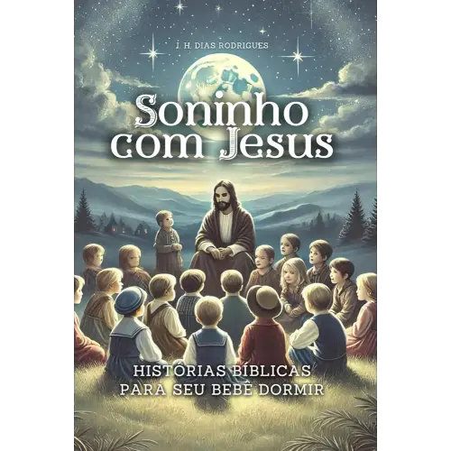 Soninho com Jesus: Histórias Bíblicas para seu Bebê Dormir (Portuguese Edition)