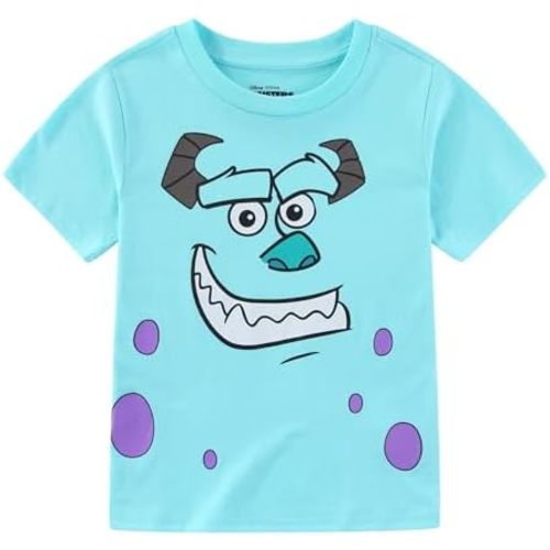 Disney Monsters Inc. Mike Wazowski Sulley Boys Short Sleeve T-Shirt for Toddler