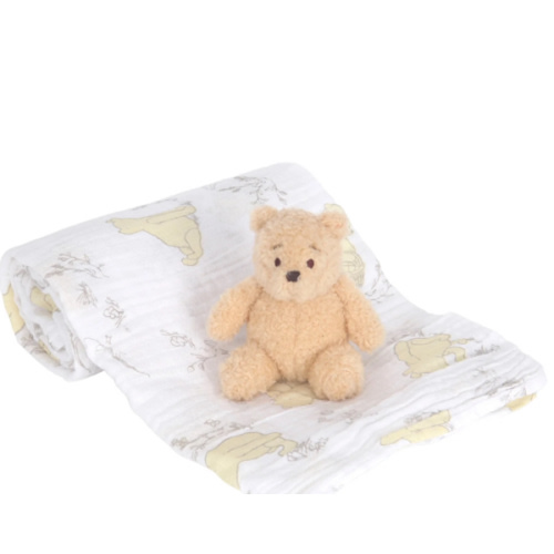 Disney Baby Winnie the Pooh Swaddle Blanket & Plush Toy Gift Set – Lambs & Ivy