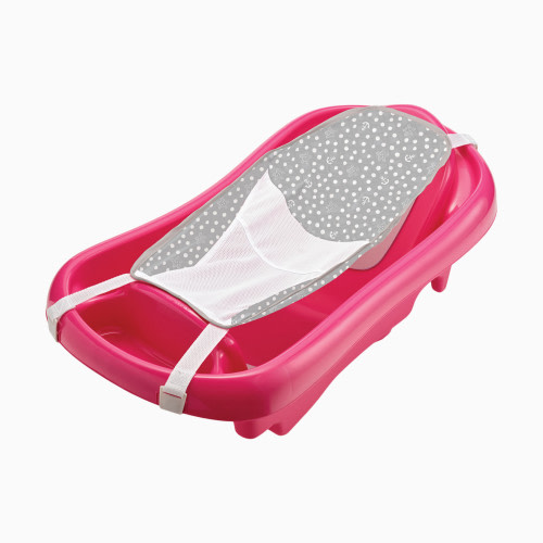 The First Years Sure Comfort Deluxe Newborn to Toddler Tub with Sling - Pink
