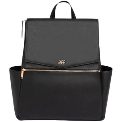 Leather Diaper Bag Backpack, Large Capacity with Insulated Pockets | Freshly Picked