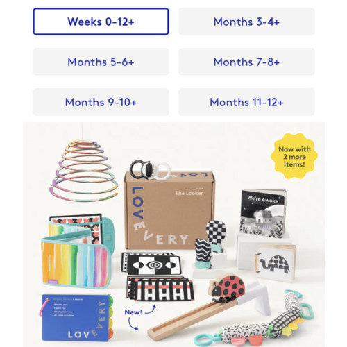 Play Kits for your baby’s first year | Toys for babies | Lovevery