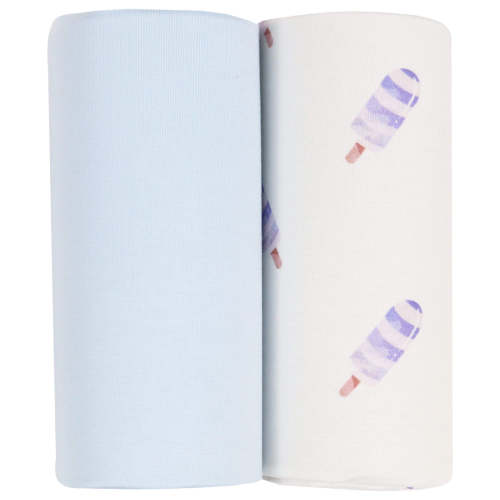 Bamboo Swaddle Blankets - 2 Pack - Goosewaddle® | Newborn Baby Blankets Toys Teethers Bibs & More