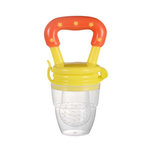 Ozmmyan Baby Fruit Feeder Pacifier, Fresh Food Feeding Teether for Toddler, BPA Free, Soothing Gum Relief, Infant Silicone Teething Toy, Suitable for Baby 6-16 Months