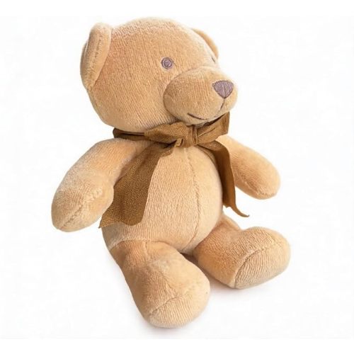 100% Organic Cotton Velour Teddy Bear for Baby Boy & Girl, Toddler Kids | GOTS Certified Eco-Friendly Clothes | Luxury Soft, Breathable & Comfortable Outfit