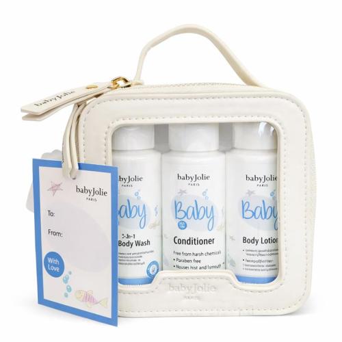 Baby Jolie Travel Kit (2 in 1 Hair And Body Wash, Body Lotion, Conditioner)