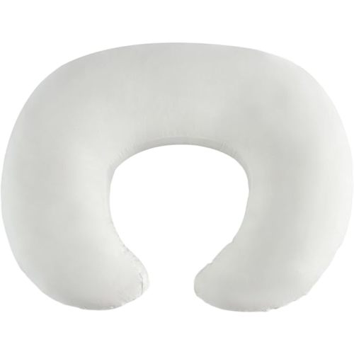 Nursing Pillow for Bottle and Breastfeeding, Ergonomic Comfort | Nursing Essentials for Mom and Baby, Feeding Support Pillow with Removable Cover, Easier and Healthier Nursing (Naked Pillow)