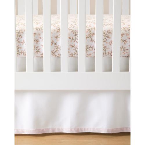 Borderline Crib Skirt | Serena and Lily