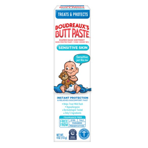 Boudreaux's Butt Paste Sensitive Skin, 4 OZ