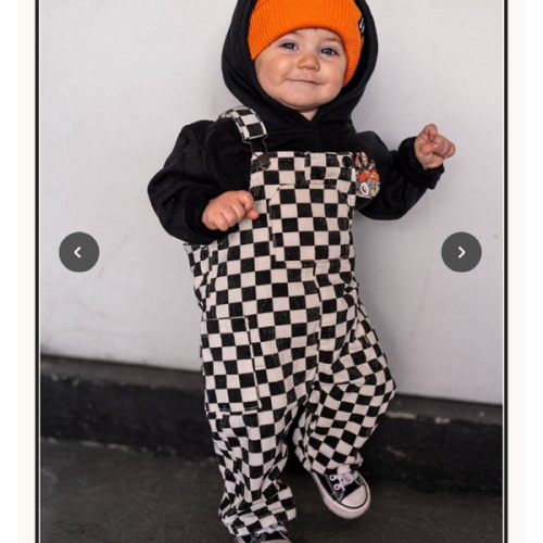 Classic Checker Overalls