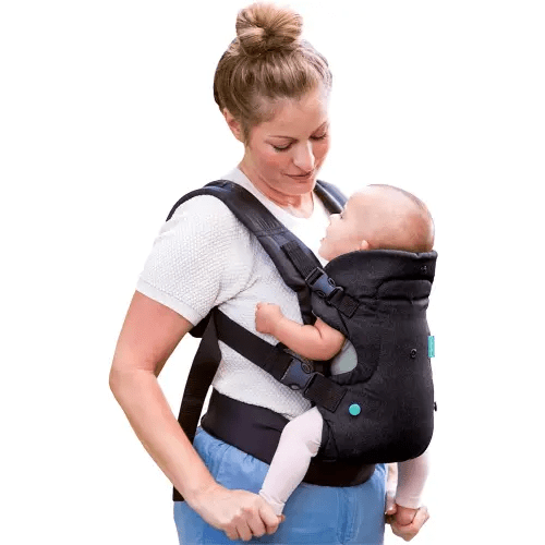 Infantino Flip 4-in-1 Carrier - Ergonomic for Newborns and Older Babies 8-32 lbs