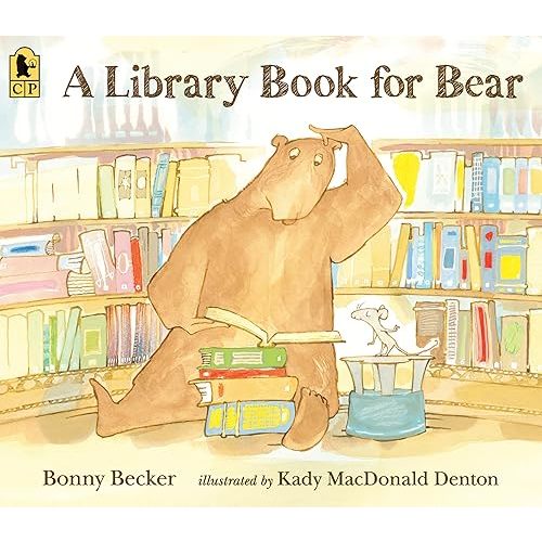 A Library Book for Bear (Bear and Mouse) Paperback – Picture Book, August 10, 2021