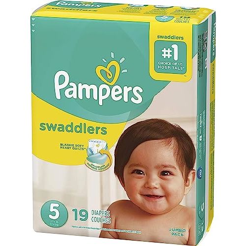 Pampers Swaddlers Active Baby Diapers Size 5 19 Count