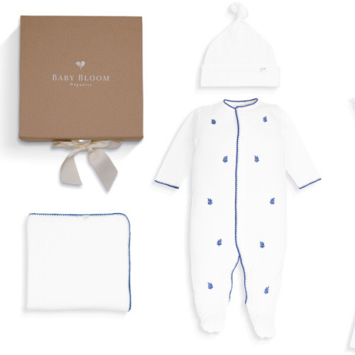 Pima Coming Home Outfit, Palm - Baby Bloom Organics | Maisonette