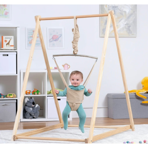 Tulip | Foldable Baby Bouncer - Beige