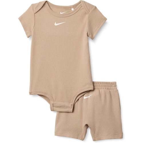 Viscose Waffle Bodysuit and Short Set