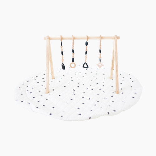 Poppyseed Play Play Gym Set - Black & White