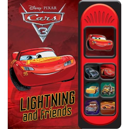 Disney Pixar Cars 3 - Lightning McQueen and Friends Little Sound Book - Play-a-Sound - PI Kids