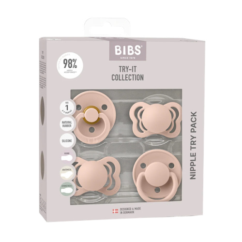 BIBS Blush Try-It Collection: Perfect Pacifier Variety – Bibsworld store US