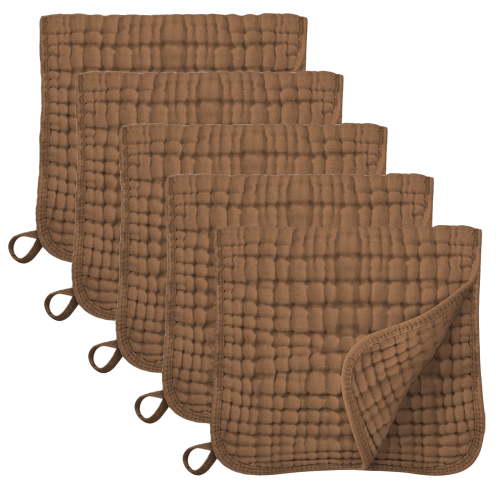 VOMARHUG Muslin Burp Cloths for Baby,100% Cotton Burping Cloths for Boys Girls,Large 20''X10'' Extra Soft and Absorbent 10 Pack