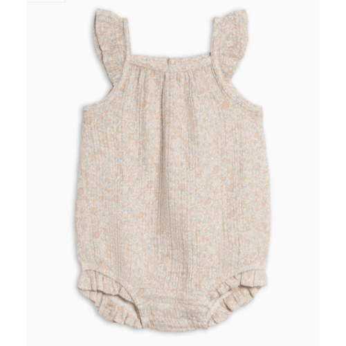 Sandra Muslin Tank Bubble Romper (3-6M)