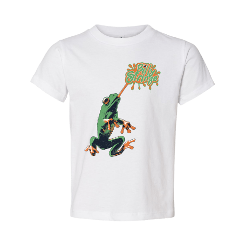 Frog Splatter Toddler Tee (True Love)