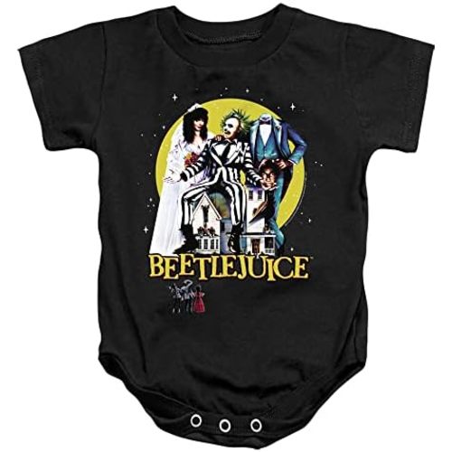 Popfunk Beetlejuice Poster Revisited Infant Baby Boys & Girls Onesie Snapsuit