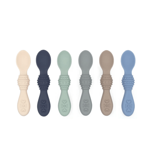 Baby Silicone Spoons | First Stage Infant Spoons