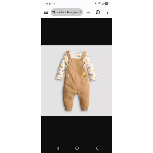 Baby Boy Jumping Beans® 2-Piece Overall & Bodysuit Set