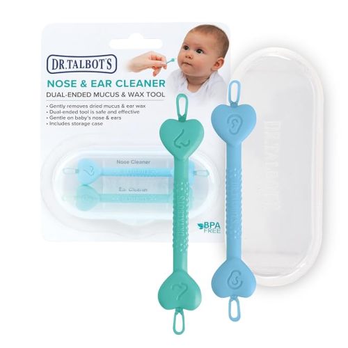 Dr. Talbot's Safe Ear Wax Removal Tool and Nose Cleaner - 2 Pack