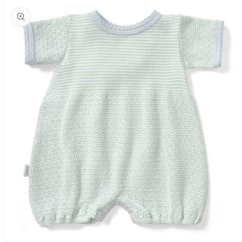 Paty Knit Solid Color Bubble with Pima Trim - PatyInc
