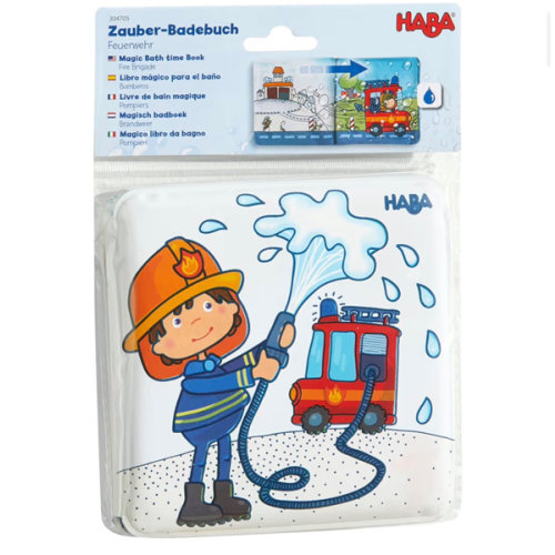 Amazon.com: HABA Magic Color Changing Bath Book: Fire Brigade, Bath Toys for Toddlers, Water Toys for Toddlers 18-36 Months & Water Table Accessories : Toys & Games
