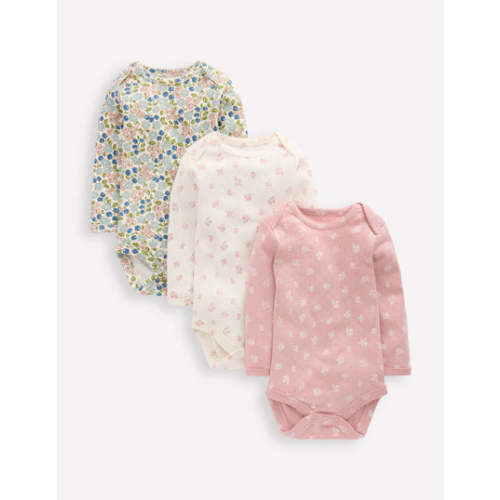 3-pack Pointelle Bodies-Multi Ditsy Floral | Boden USA