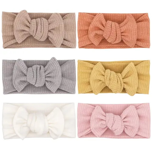 Baby Girls Headbands with Bows Infant Toddler Headwrap Hair Accessories