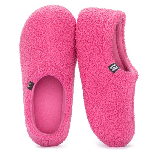 RockDove Women's Teddy Fleece Closed Back Indoor Slipper