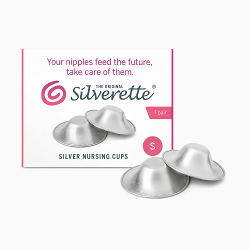 Silverette Silver Nursing Cups - Small