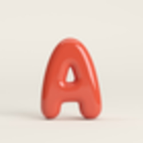 Letter S – handcrafted ceramic decor