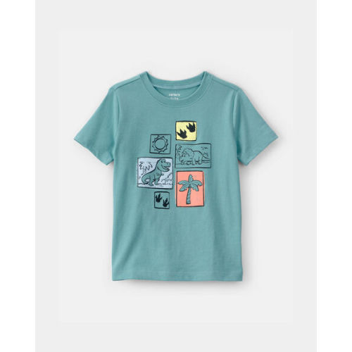 Toddler Dinosaur  Graphic Tee - Blue | Carter's